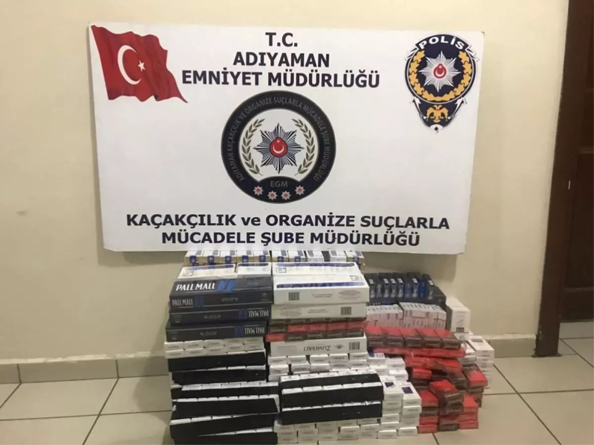 Adıyaman\'da 903 Paket Kaçak Sigara Ele Geçirildi