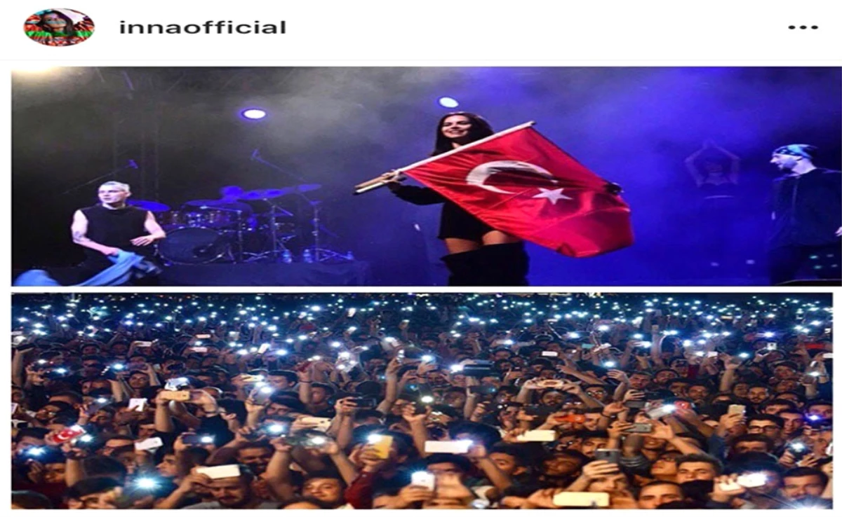 Inna\'dan Türkiye\'deki Hayranlarına Yeni Yıl Mesajı