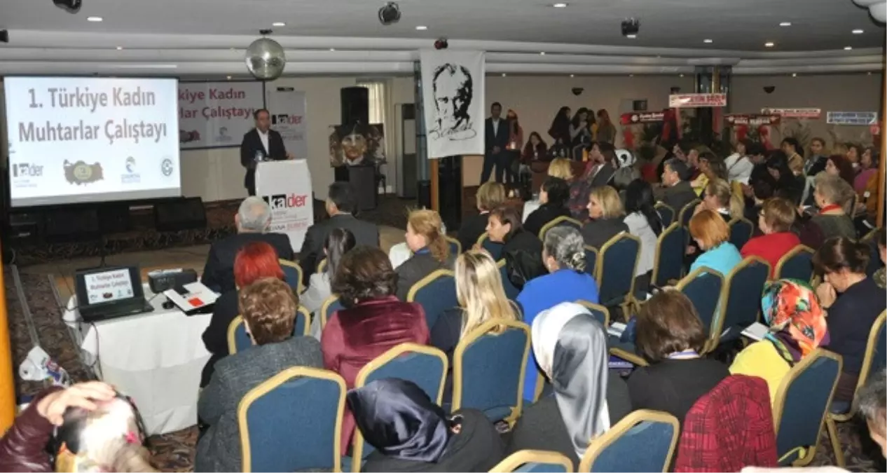 Kadın Muhtarlara Büyükşehir Desteği