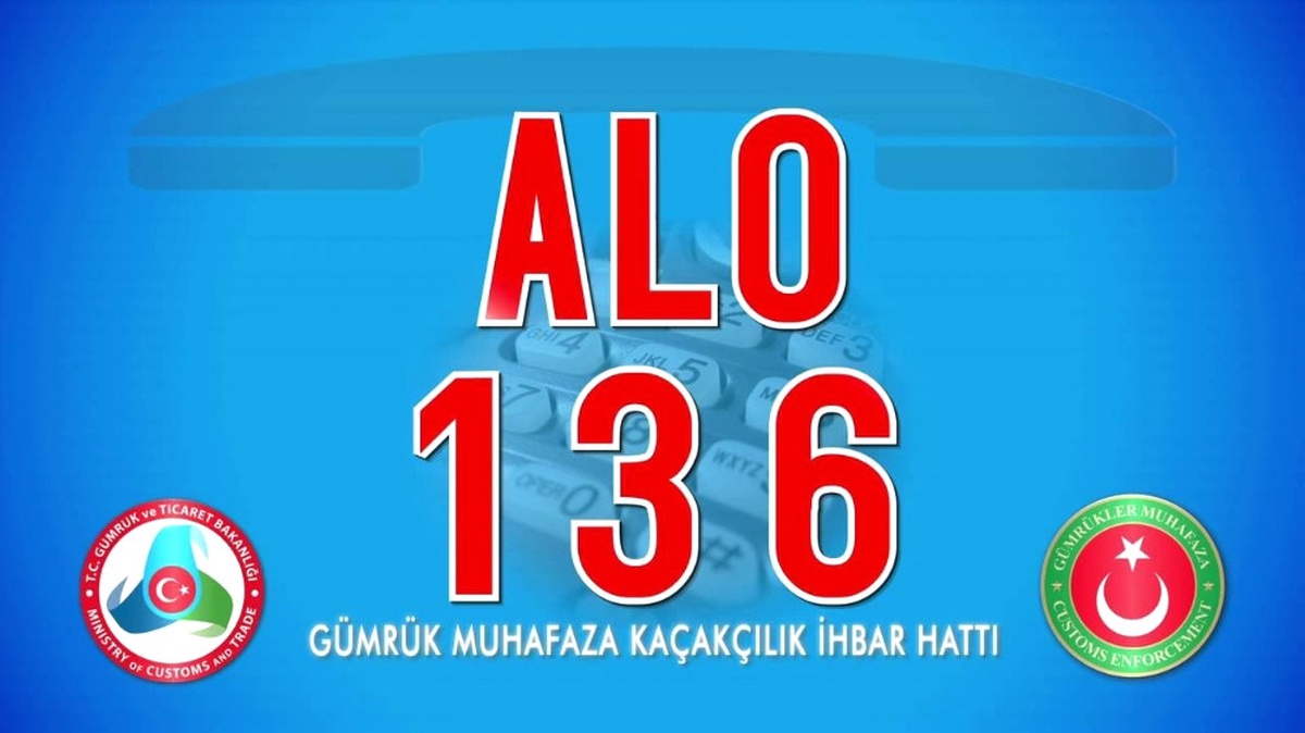 Terörle Mücadeleye Alo 136 Hattı Desteği