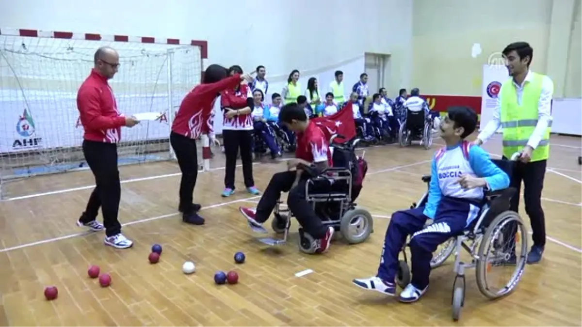 Türk ve Azerbaycan Paralimpik Bocce Takımları Dostluk Müsabakaları