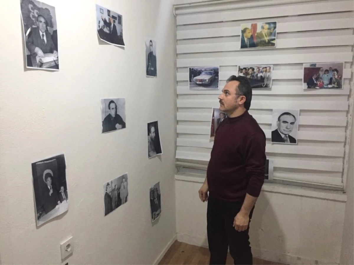 Ülkü Ocakları \'Alparslan Türkeş\' Fotoğraf Sergisi Açtı