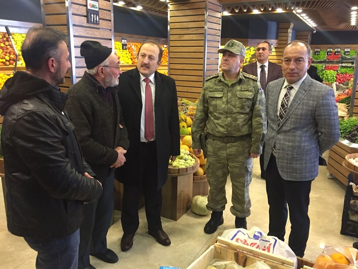 Vali Pehlivan Esnaf Ziyaretlerini Sürdürüyor