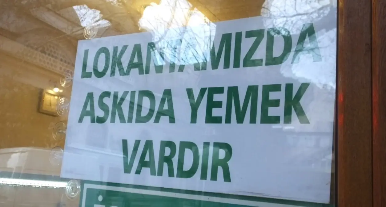 Askıda Yemek Uygulaması Sayesinde Aç İnsan Kalmayacak