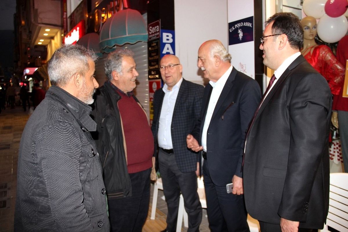 Başkan Seyfi Dingil Esnafın Yeni Yılını Kutladı