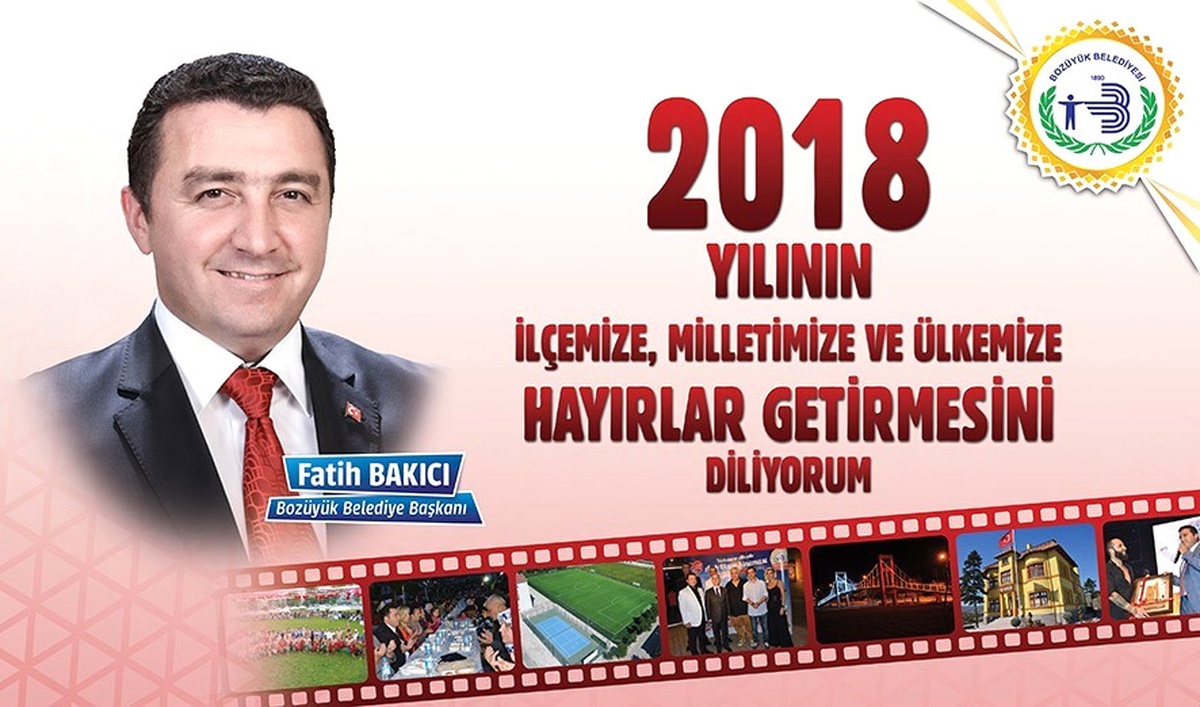 Bozüyük Belediye Başkanı Fatih Bakıcı\'nın Yeni Yıl Mesajı