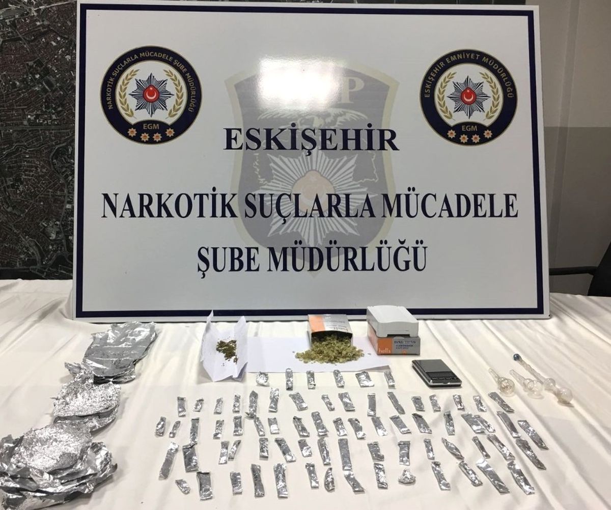 Eskişehir\'de Uyuşturucu Satıcısı Yakalandı