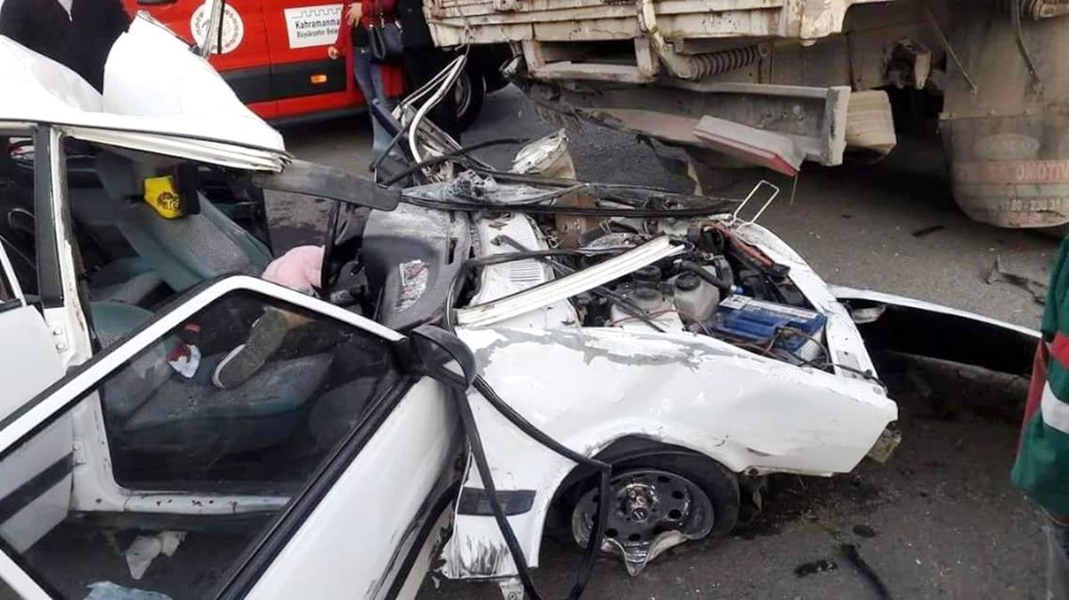 Kahramanmaraş\'ta Trafik Kazası: 1 Ölü, 5 Yaralı