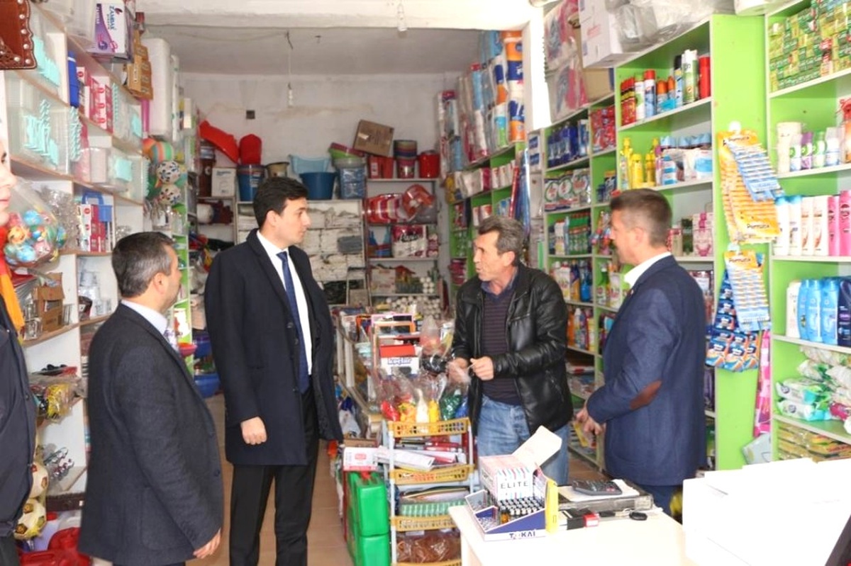 Kaymakam Temurci\'den Esnaf Ziyareti