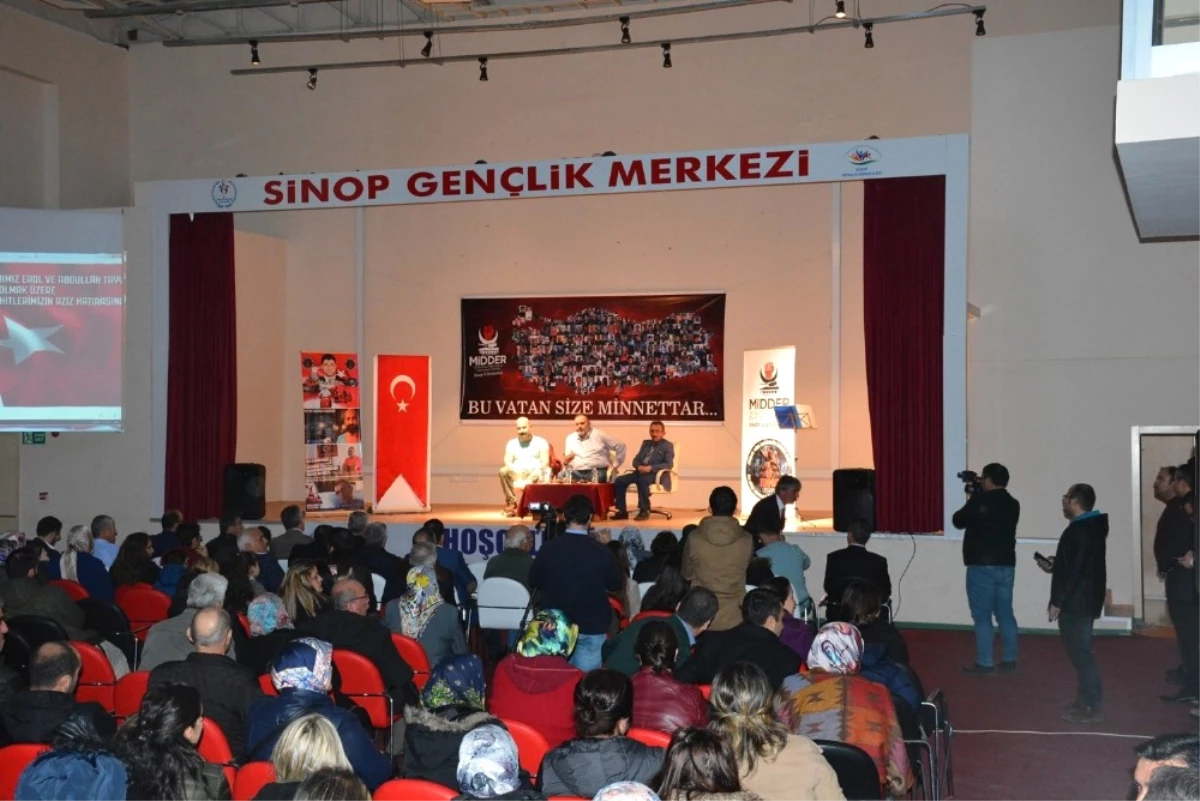 Sinop\'ta 15 Temmuz Konferansı