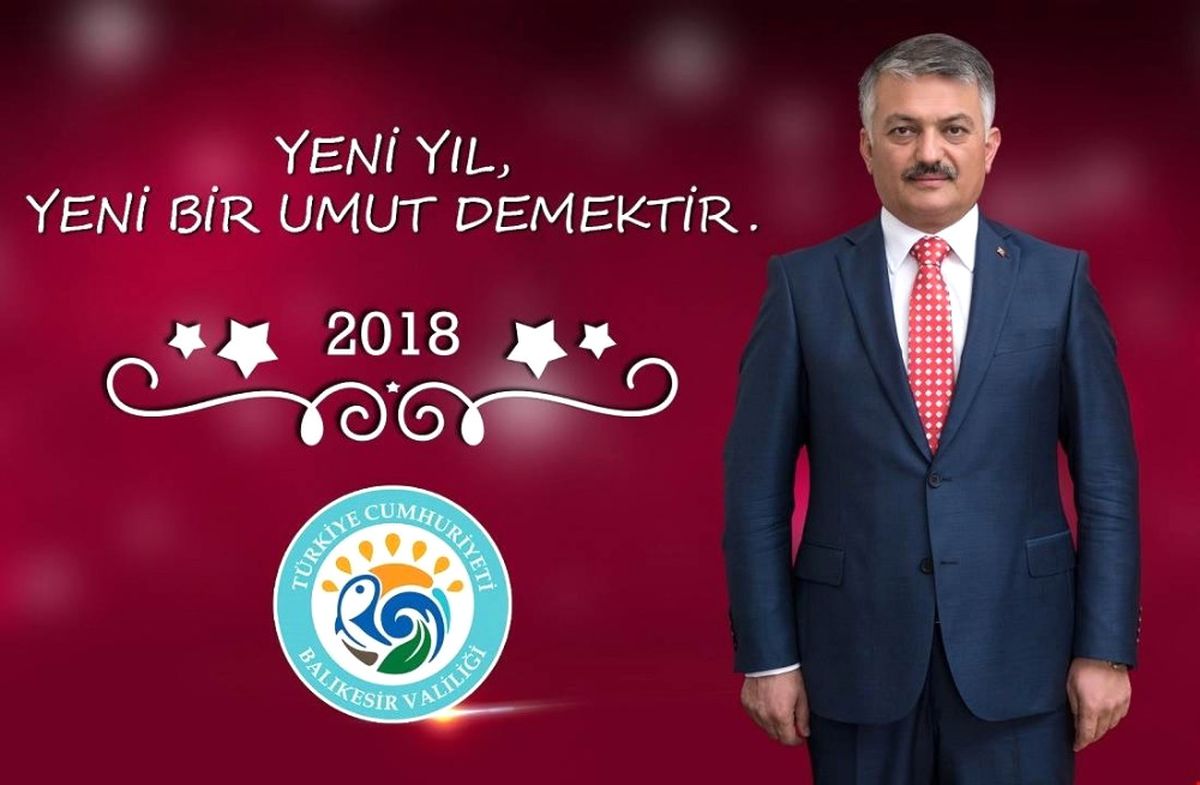 Vali Yazıcı\'dan Yeni Yıl Mesajı,