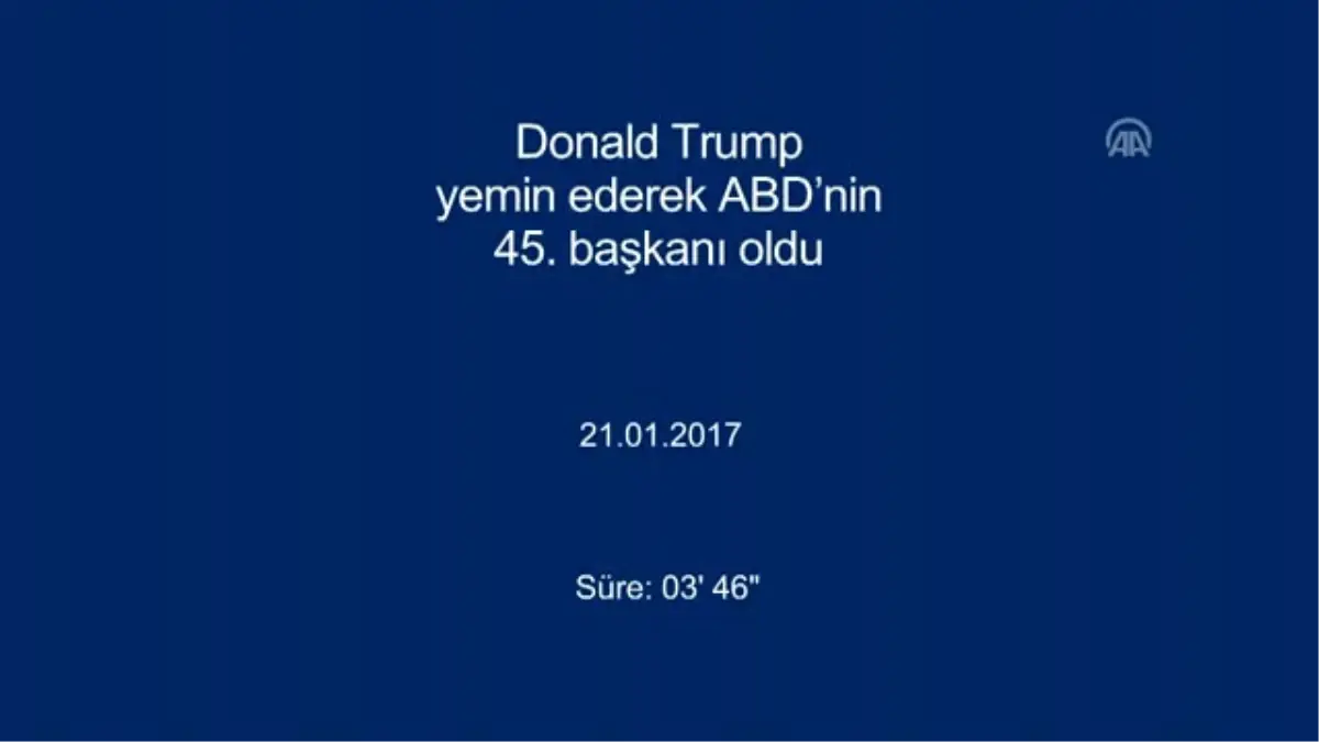 Yılın Olayları 2017 - Ocak (3)