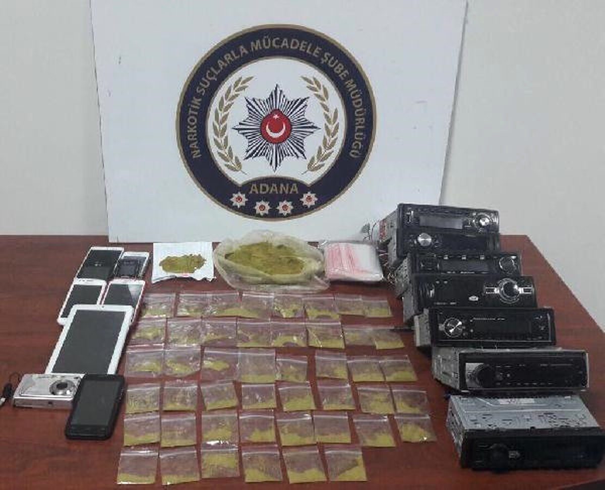 Adana\'da Aralık Ayında 65 Uyuşturucu Satıcısı Tutuklandı