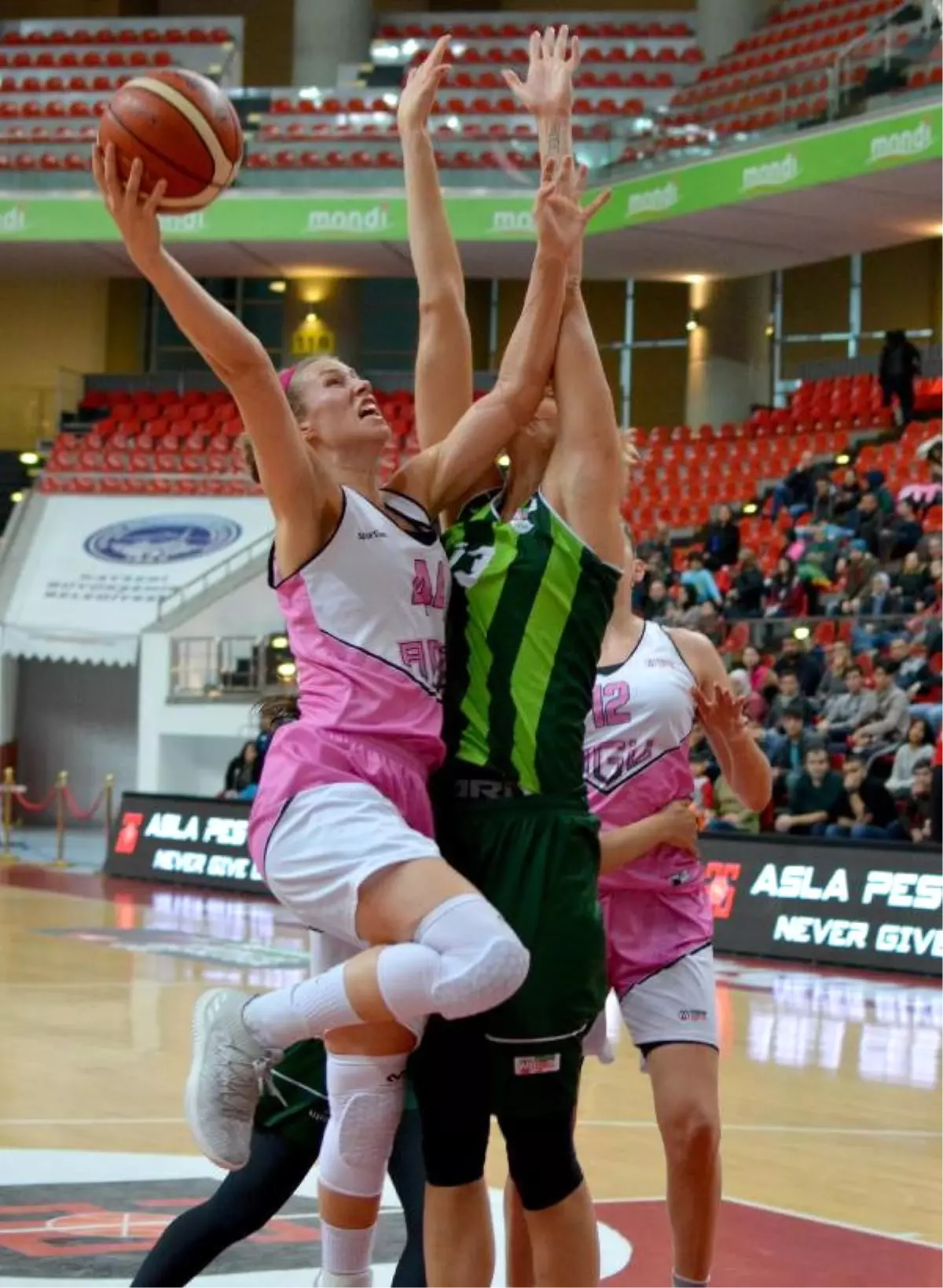 Agü Spor - Ogm Ormanspor: 56-70