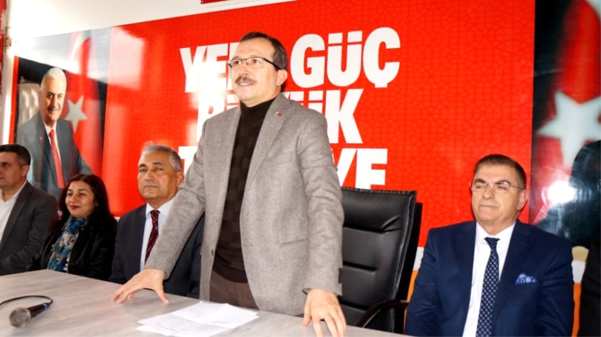 Ak Partili Aydemir, Sarıgöl\'de Teşkilatla Buluştu