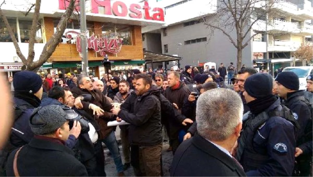 Ankara\'da Khk Açıklamasına Polis İzin Vermedi