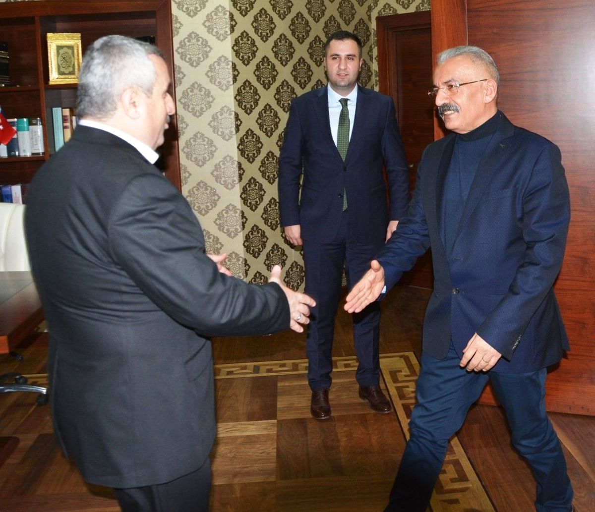 Başkan Baran\'a Teşekkür Ziyareti