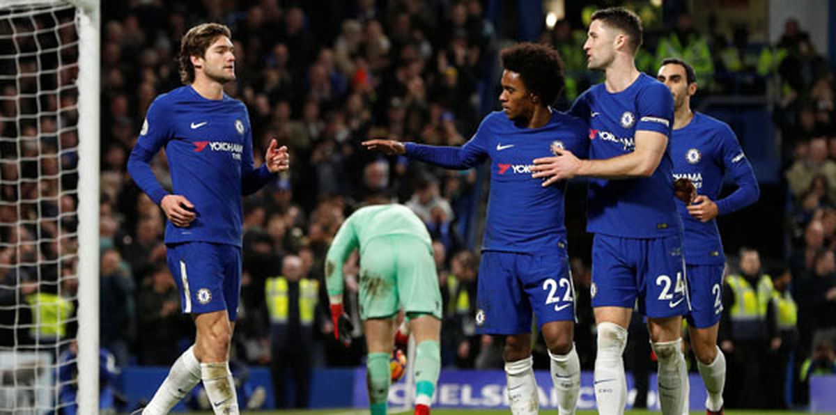 Chelsea-Stoke City: 5-0