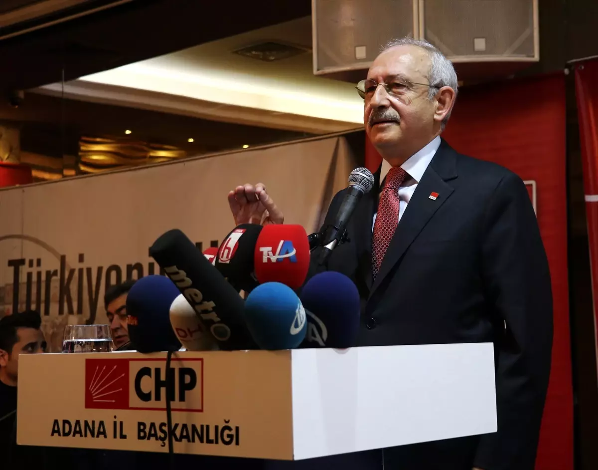 CHP Genel Başkanı Kılıçdaroğlu Açıklaması