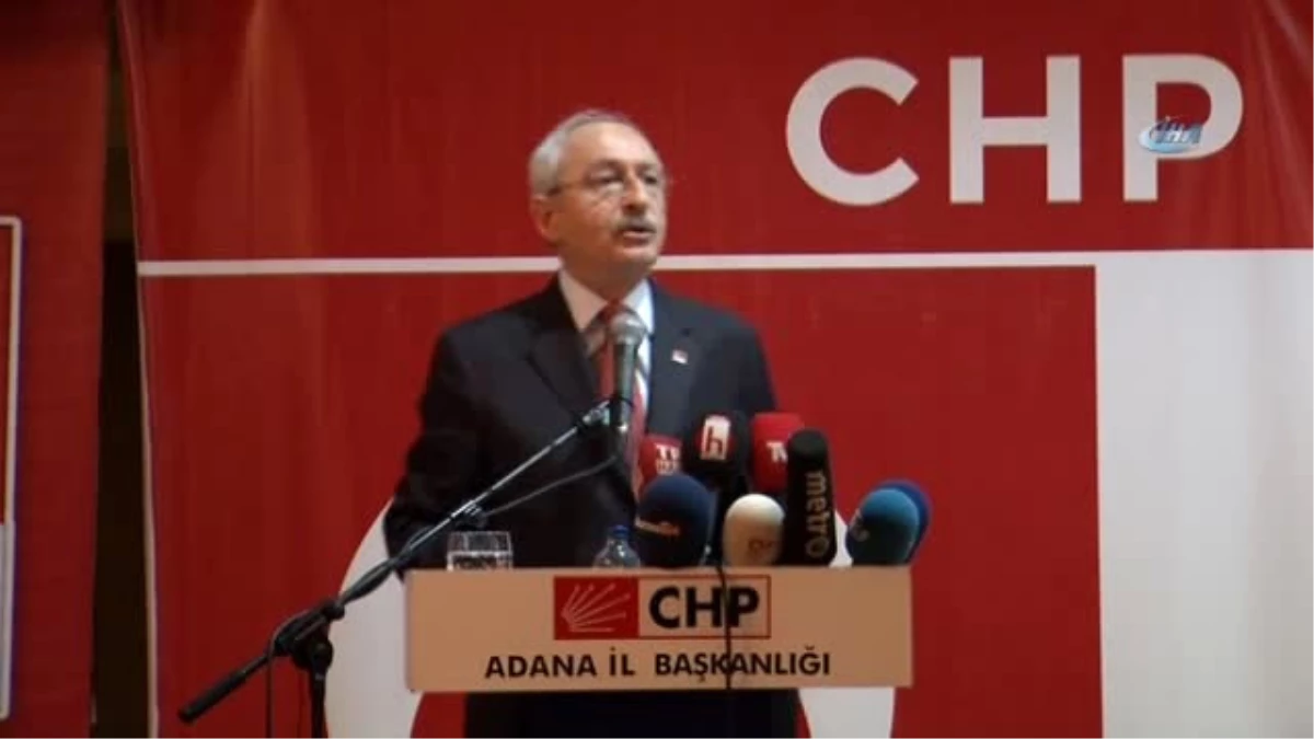 CHP Lideri Kılıçdaroğlu: "Ben Hesabı Yapanlar CHP\'den İstifa Etsin"