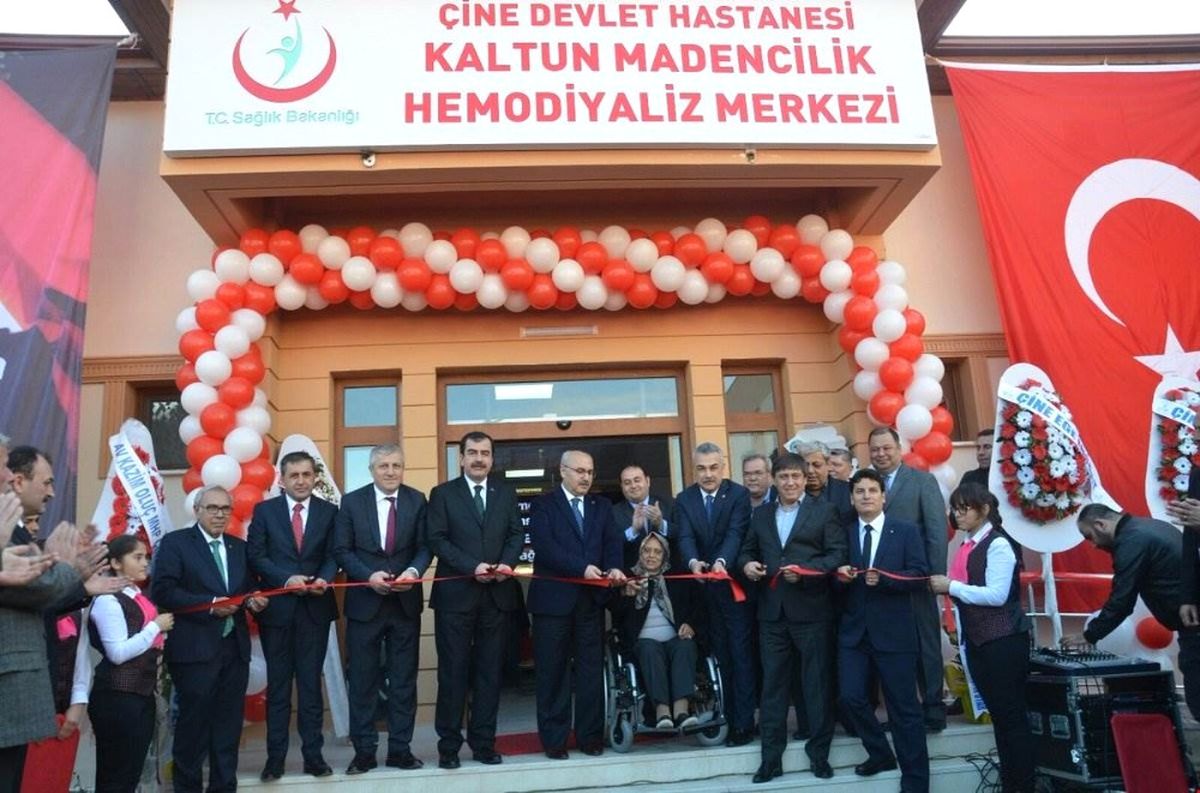 Çine Devlet Hastanesi Hemodiyaliz Merkezi Törenle Açıldı