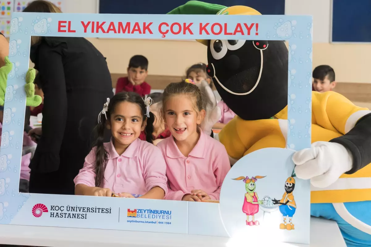 Çocuklara El Yıkama Alışkanlığı Aşılandı