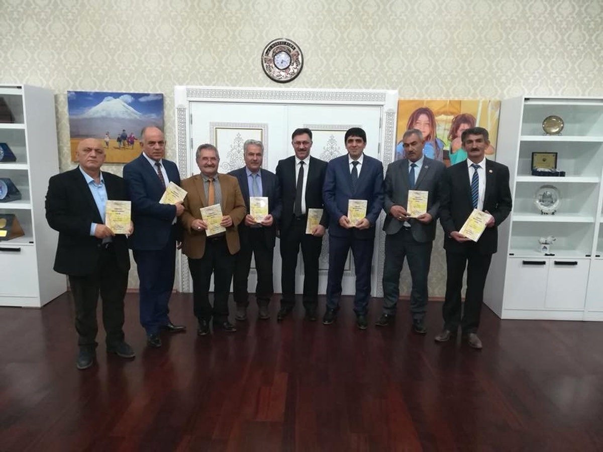 İl Başkanı Tutulmaz, Rektör Alma\'yı Ziyaret Etti