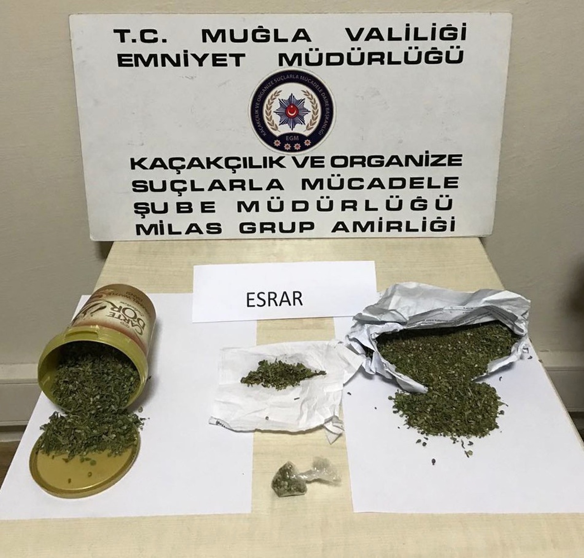 Milas\'ta \'Huzur 9\' Operasyonunda \'Oscar\' Damgası
