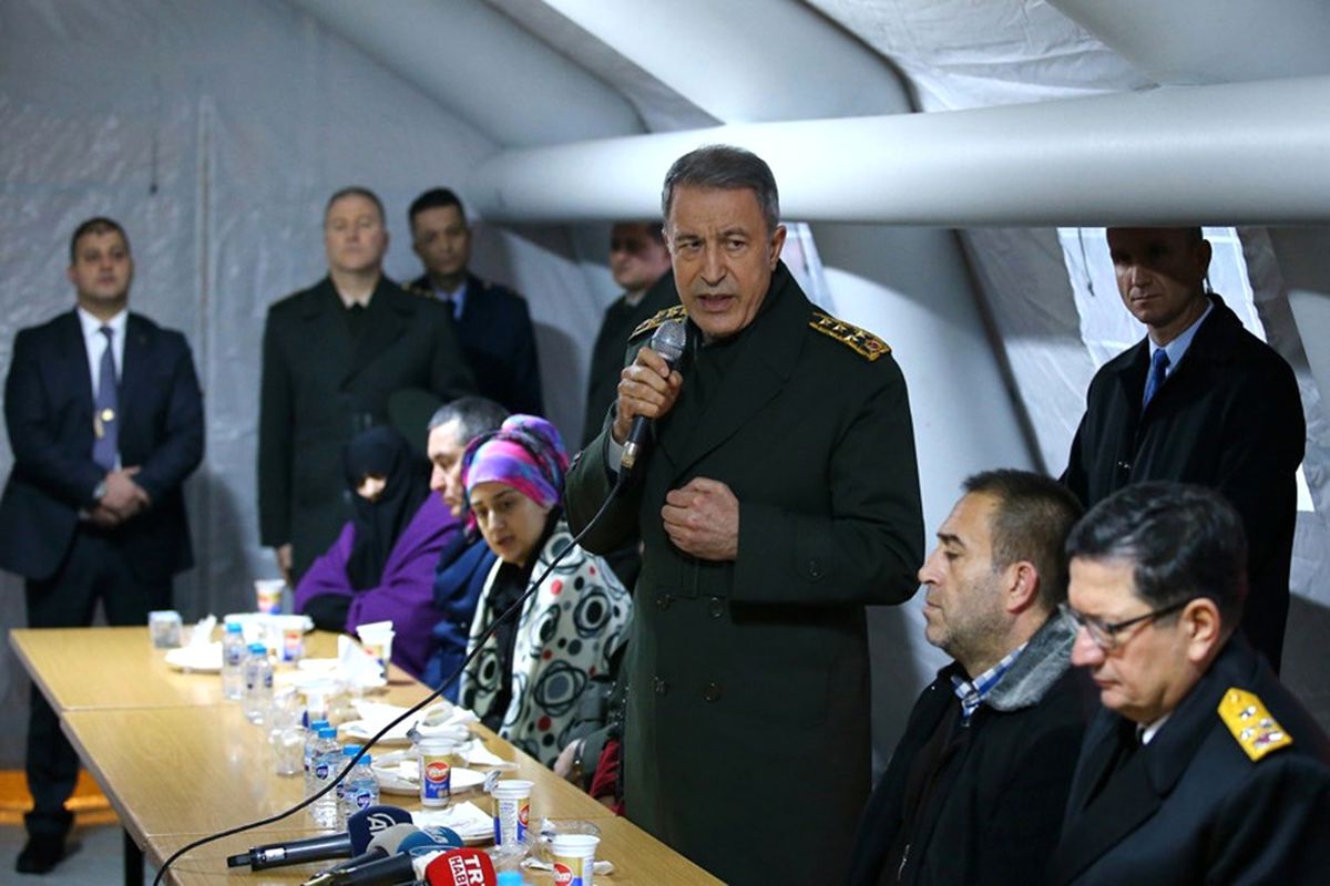 Org. Akar, Şehit Evini Ziyaret Etti