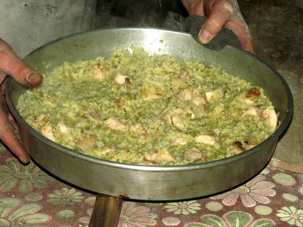 Pide Fırınında Firik Pilavı
