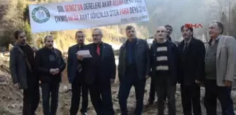 Rize Senoz Vadisi'nde Muhtarlardan Hes Tepkisi