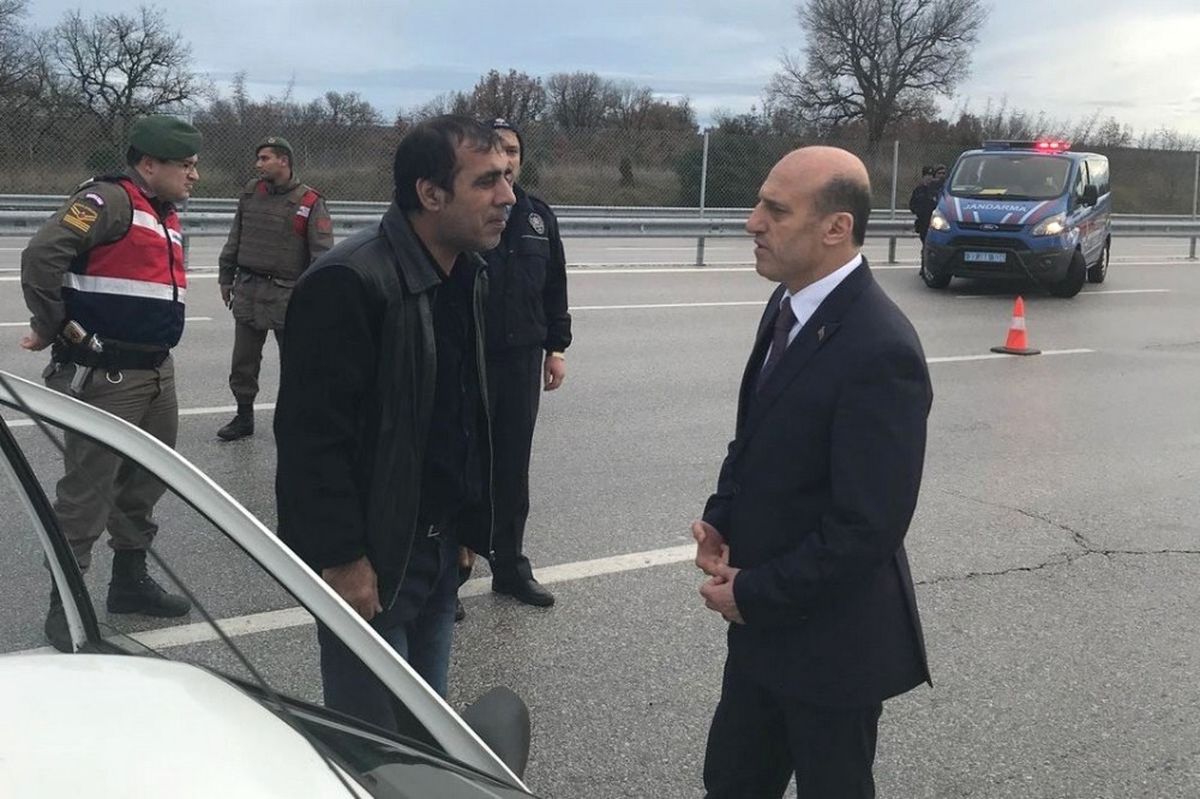 Vali Çiftçi, Yol Kontrollerini Denetledi