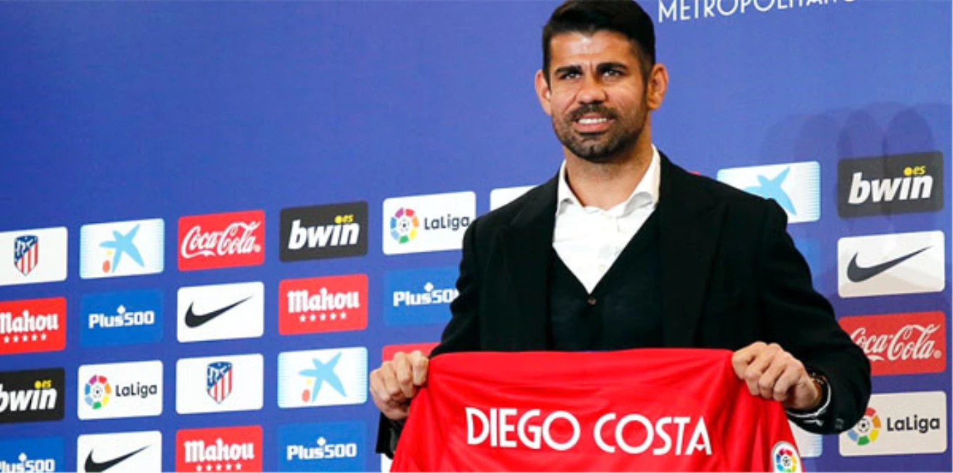 Atletico Madrid, Costa ve Vitolo\'yu Basına Tanıttı