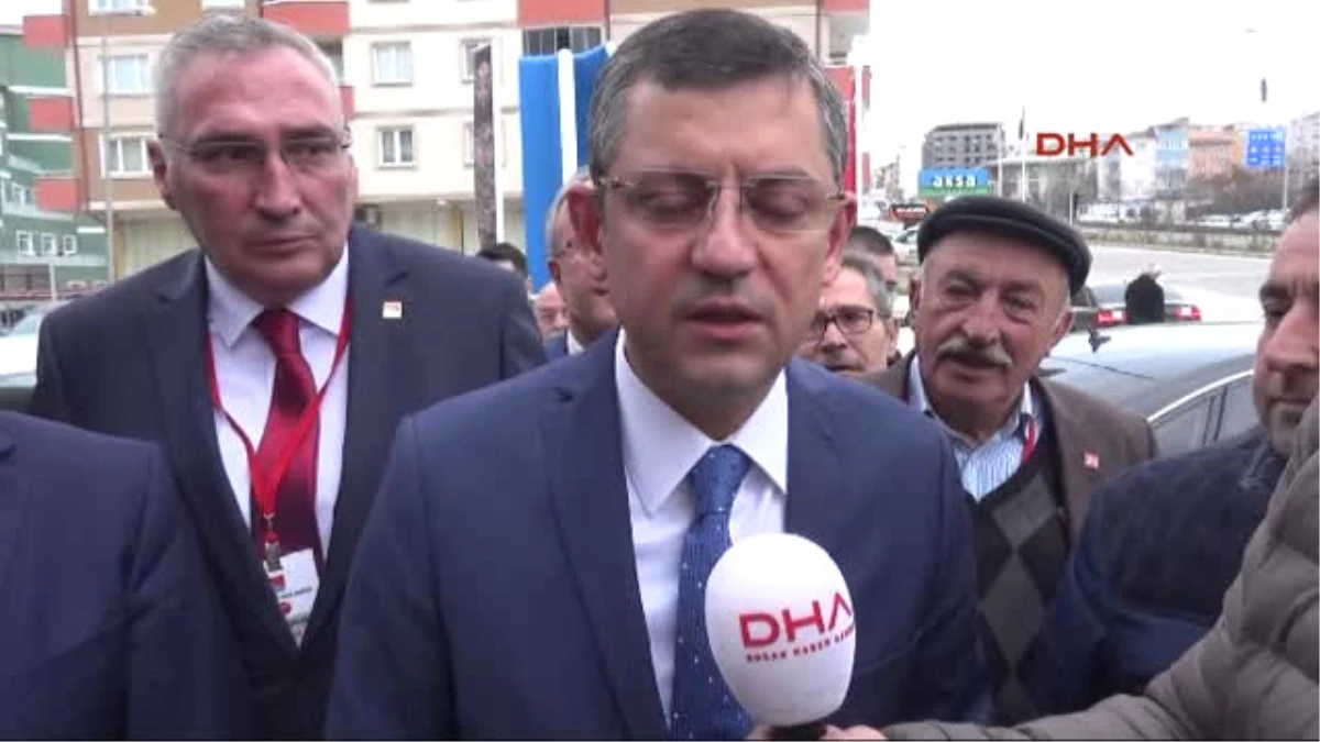 Bilecik CHP Grup Başkanvekili Özel: Ohal\'in Tadına Vardılar