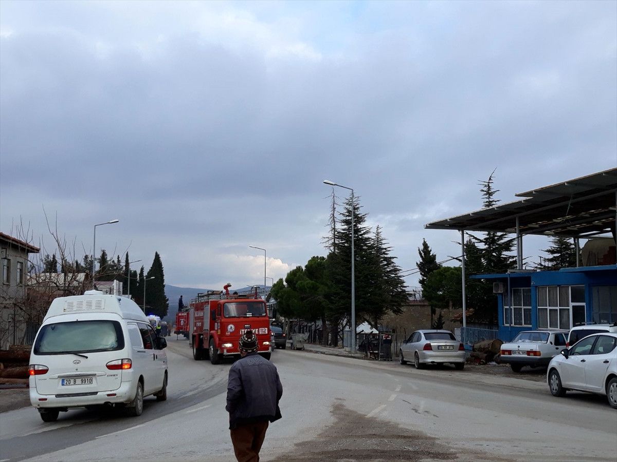 Denizli\'de Cezaevinde Yangın