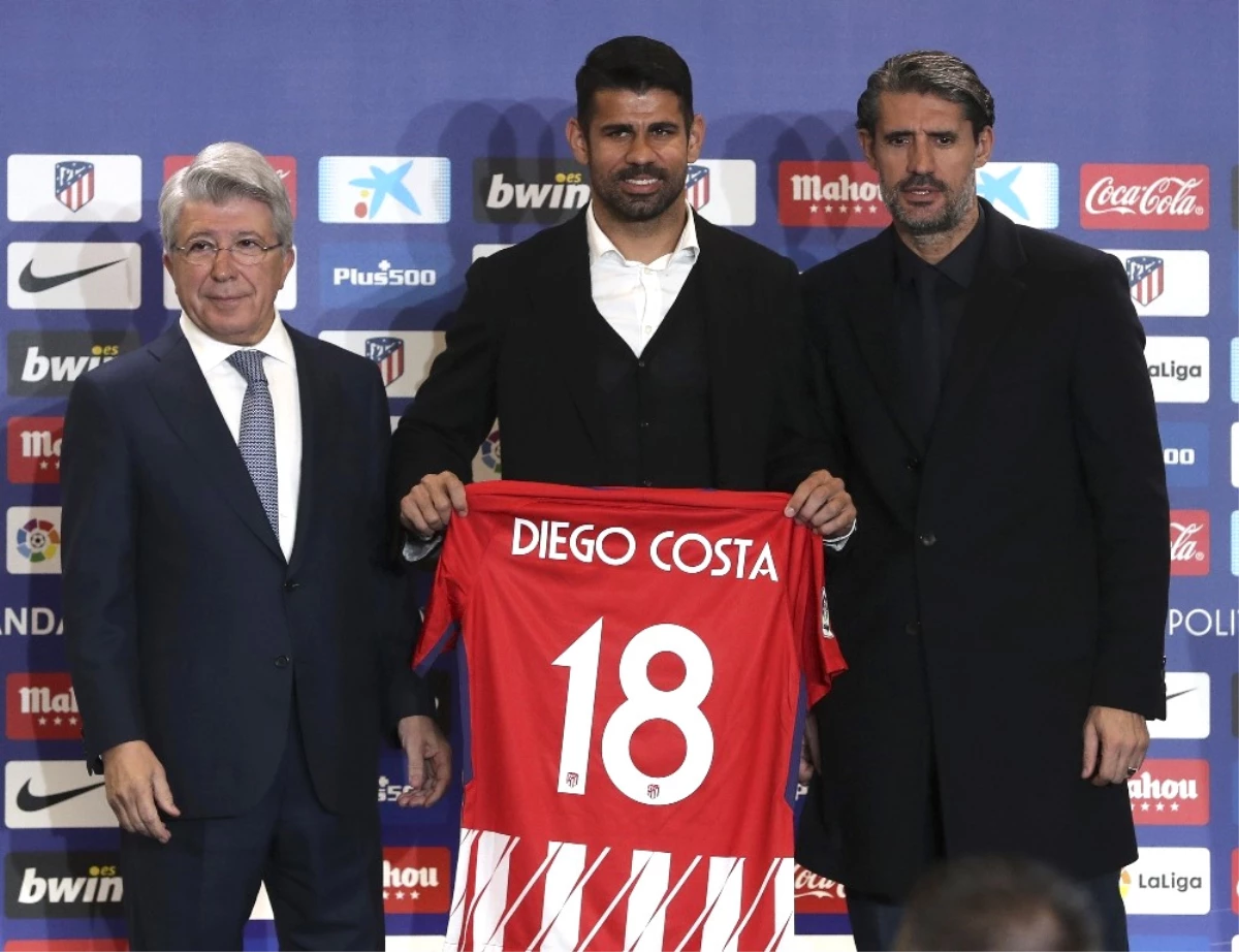 Diego Costa ve Vitolo Resmen Atletico Madrid\'de