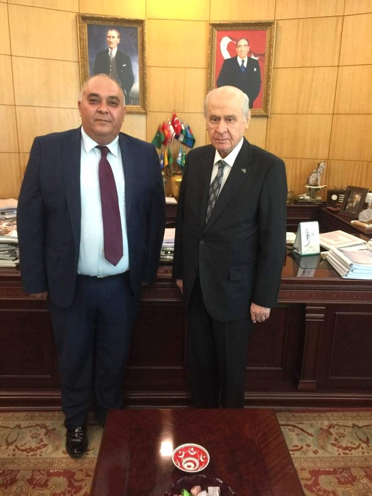 Gaziantep Dernekler Konfederasyonundan Devlet Bahçeli Ziyareti