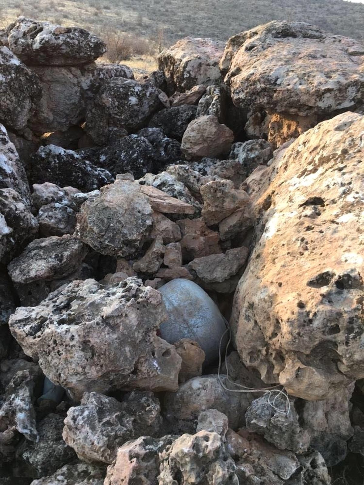 Nusaybin\'de El Yapımı Patlayıcı Ele Geçirildi