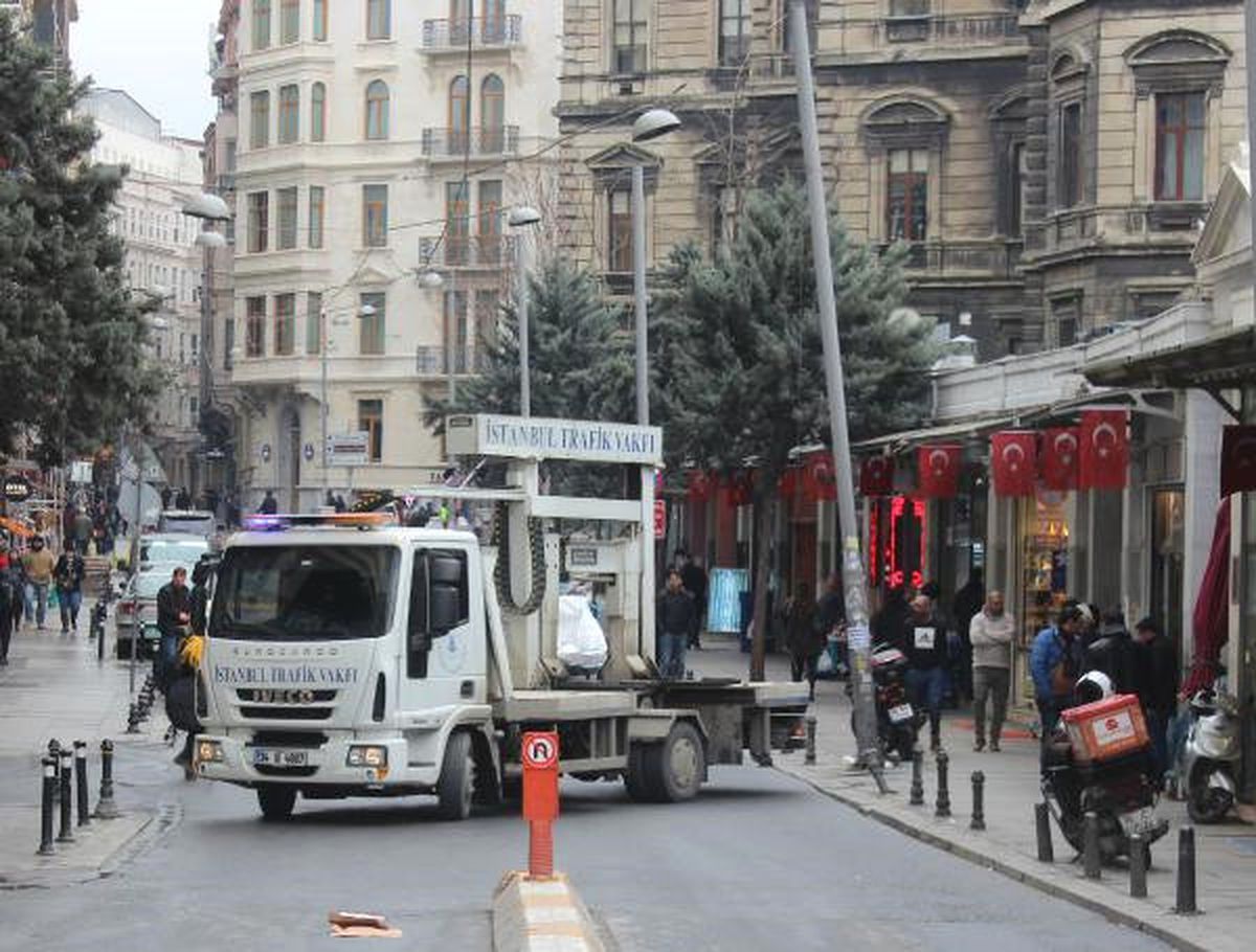 Taksim\'de Arama Noktaları Oluşturuldu