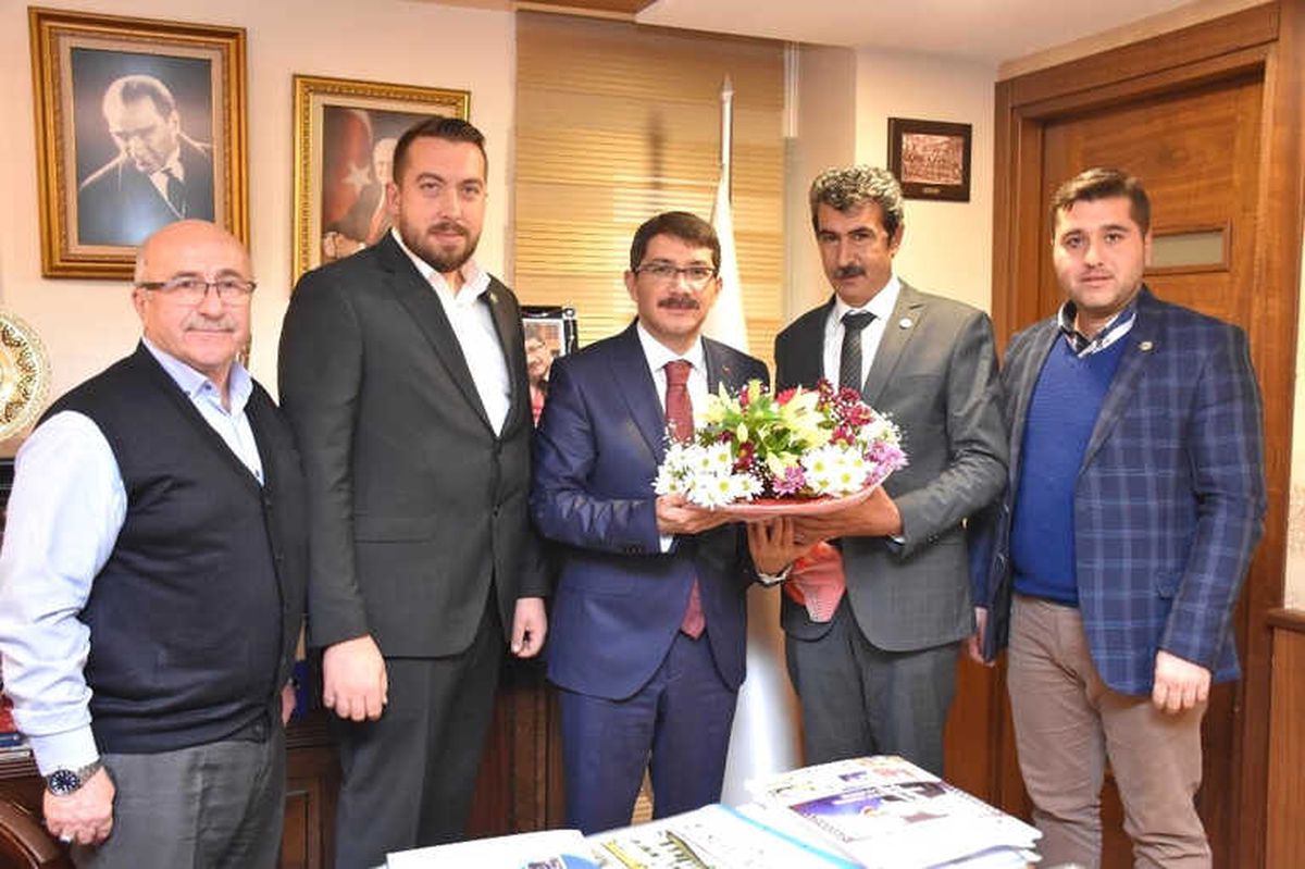 Başka Çelik Ziraat Odası\'nın Yeni Yönetimini Ağırladı