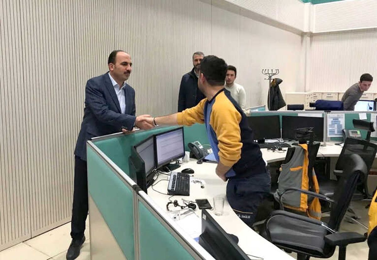 Başkan Altay, 2018\'i Çalışanlarla Karşıladı