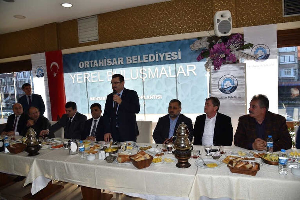 Başkan Genç, Muhtarlarla Bir Araya Geldi