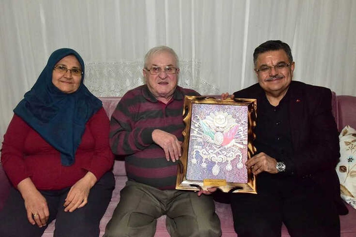 Başkan Yağcı\'dan Eski Bilecik Belediye Başkanı Cinoğlu\'na Ziyaret