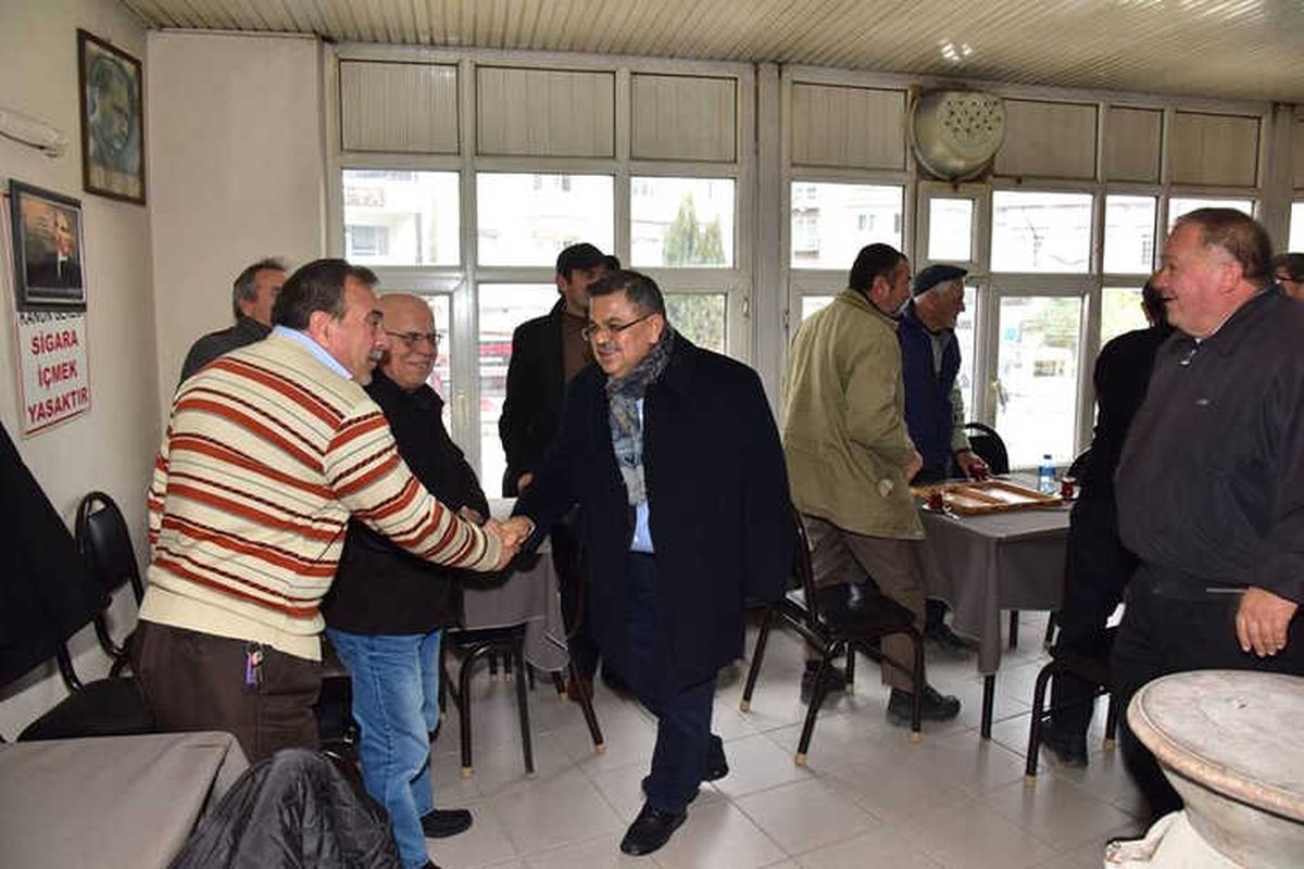 Başkan Yağcı\'dan Esnafa Yeni Yıl Ziyareti