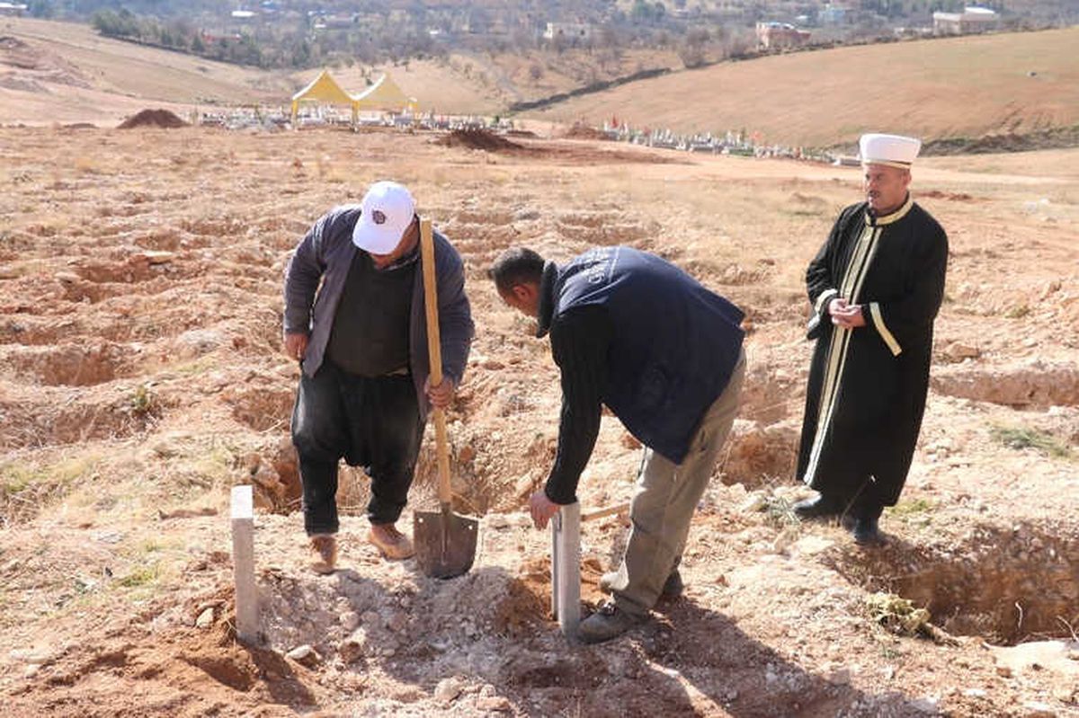 Buz Kalıpları İçerisinde Bulunan Bebek Defnedildi