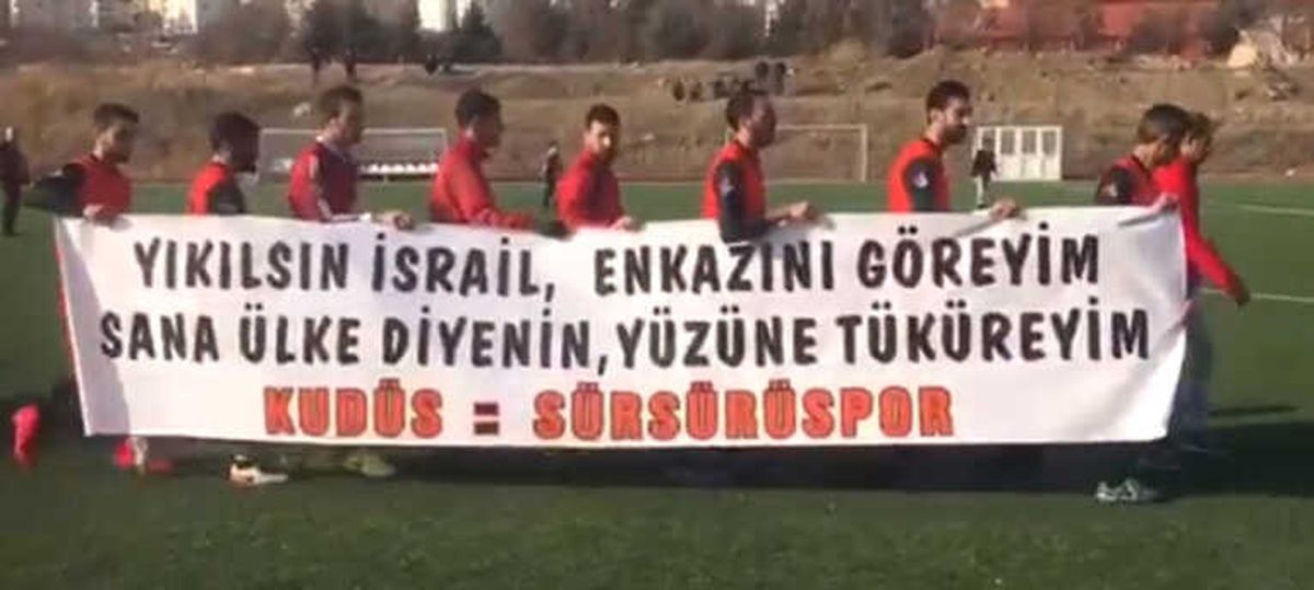 Elazığ Amatöründen Kudüs Tepkisi