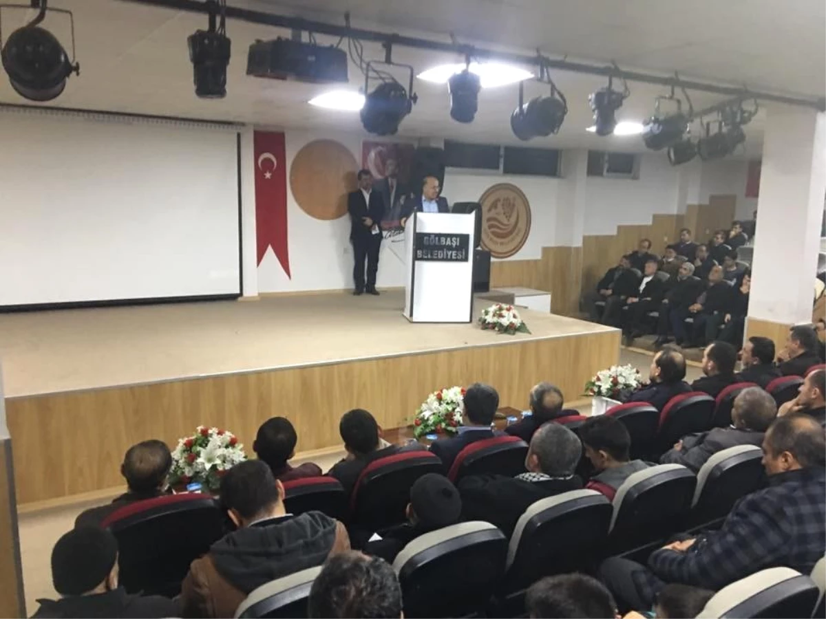 Gölbaşı İlçesinde Kudüs\'e Yolculuk Konferansı