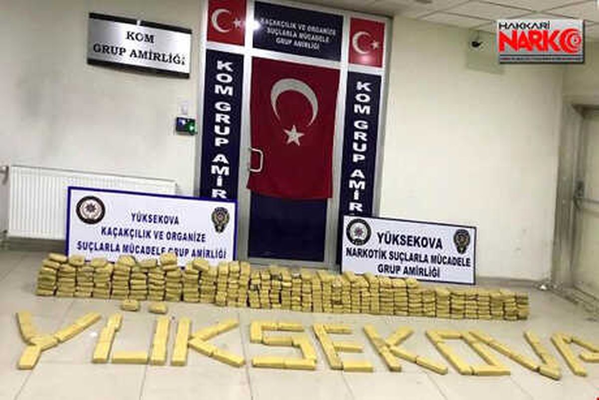 Hakkari\'de 167 Kilo Eroin Ele Geçirildi