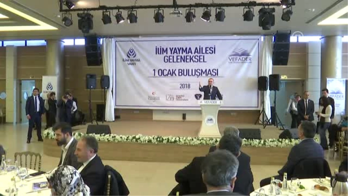 İlim Yayma Ailesi Geleneksel 1 Ocak Buluşması" - TBMM Başkanı Kahraman