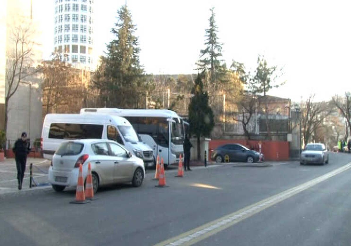 İran Büyükelçiliği Çevresinde Güvenlik Önlemleri